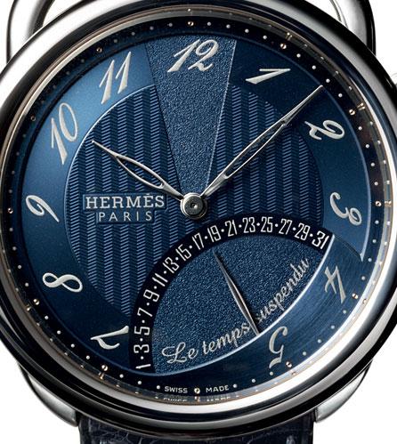 Hermès presenta Arceau Le temps suspendu platinum